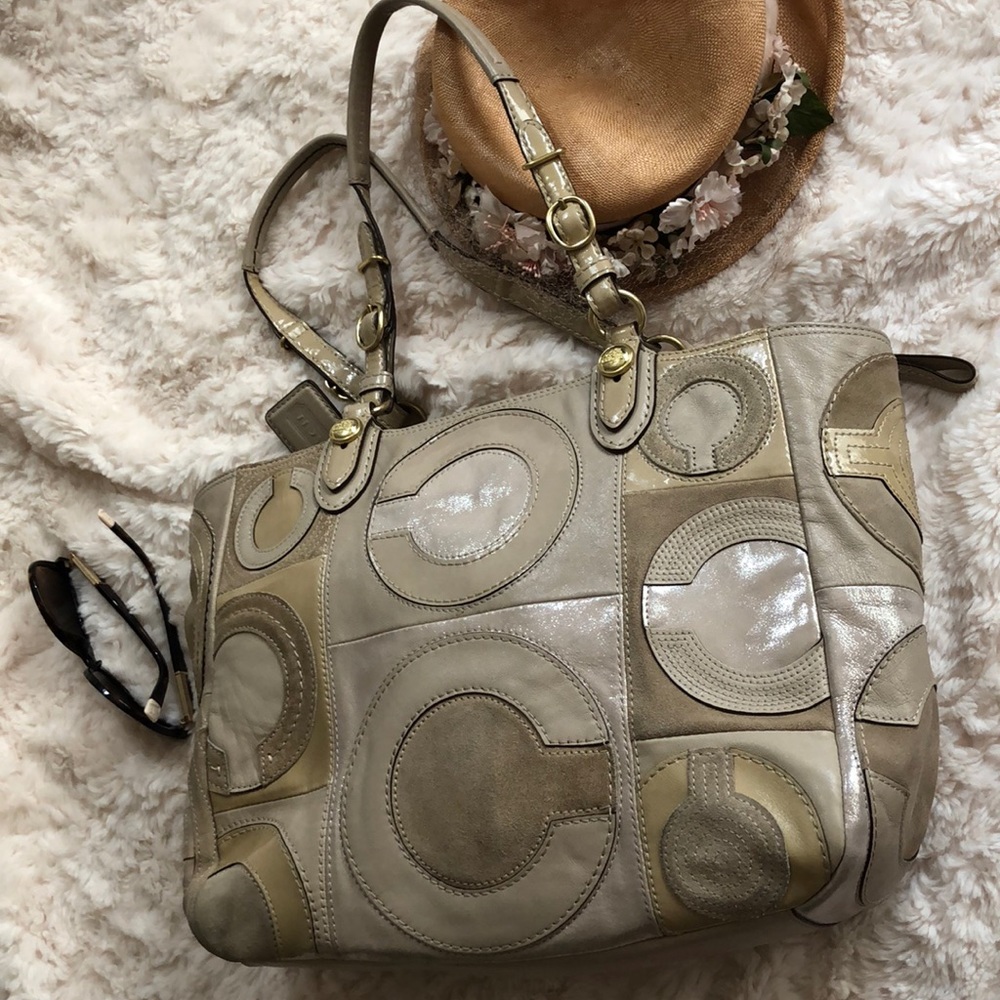 COACH LEATHER HANDBAG - Picture 6 of 17